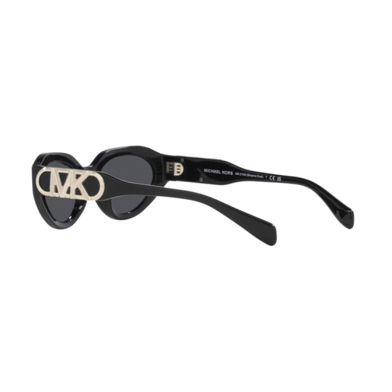 OCCHIALE DA SOLE DONNA | MICHAEL KORS MK 2192 - EMPIRE OVAL 300587 NERO - CALIBRO 53