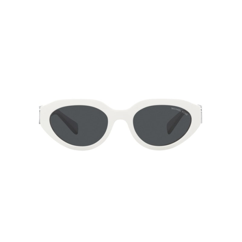 OCCHIALE DA SOLE DONNA | MICHAEL KORS MK 2192 - EMPIRE OVAL 310087 BIANCO OTTICO - CALIBRO 53