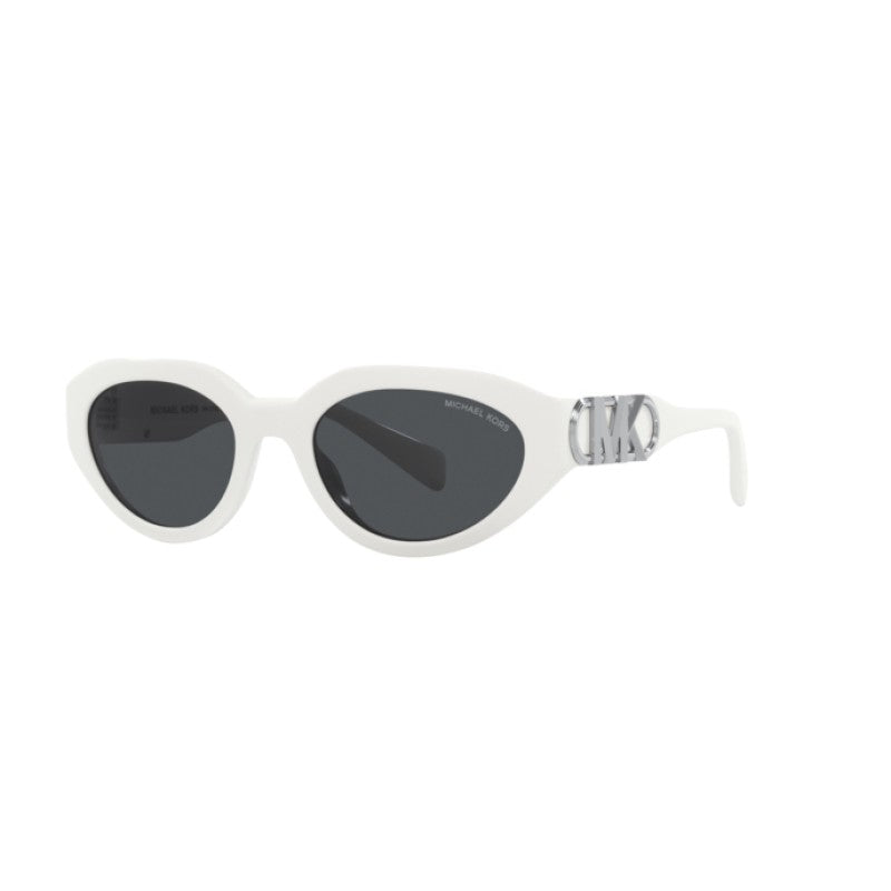 OCCHIALE DA SOLE DONNA | MICHAEL KORS MK 2192 - EMPIRE OVAL 310087 BIANCO OTTICO - CALIBRO 53