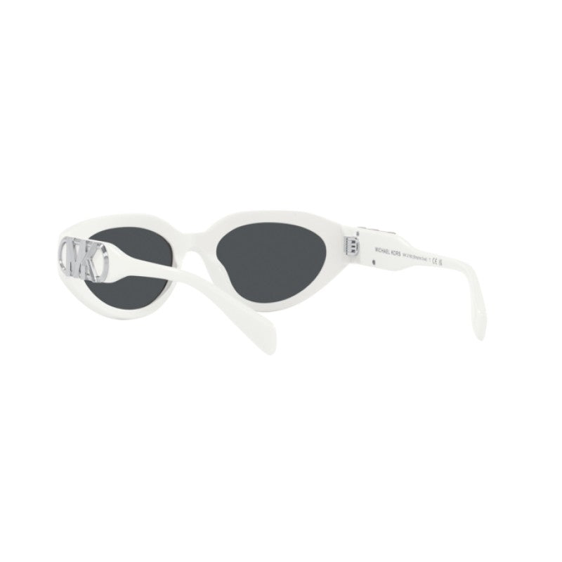 OCCHIALE DA SOLE DONNA | MICHAEL KORS MK 2192 - EMPIRE OVAL 310087 BIANCO OTTICO - CALIBRO 53