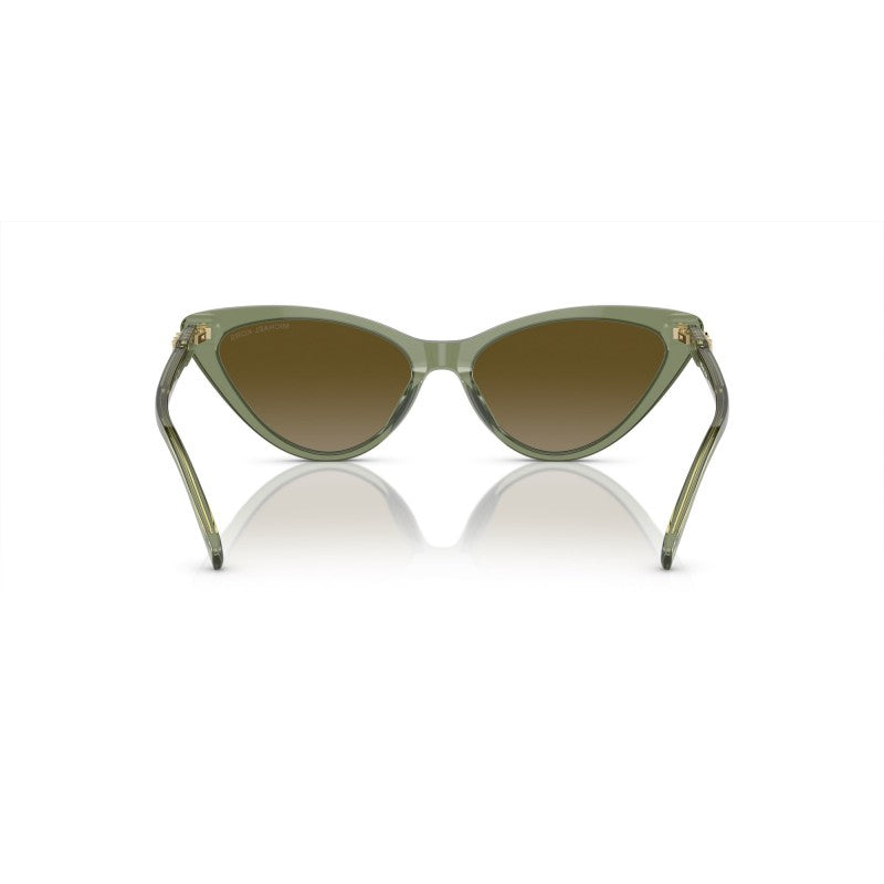 OCCHIALE DA SOLE DONNA | MICHAEL KORS MK 2195U - HARBOUR ISLAND 394413 VERDE TRASPARENTE - CALIBRO 56