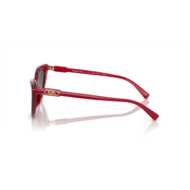 OCCHIALE DA SOLE DONNA | MICHAEL KORS MK 2195U - HARBOUR ISLAND 39558G ROSSO - CALIBRO 56