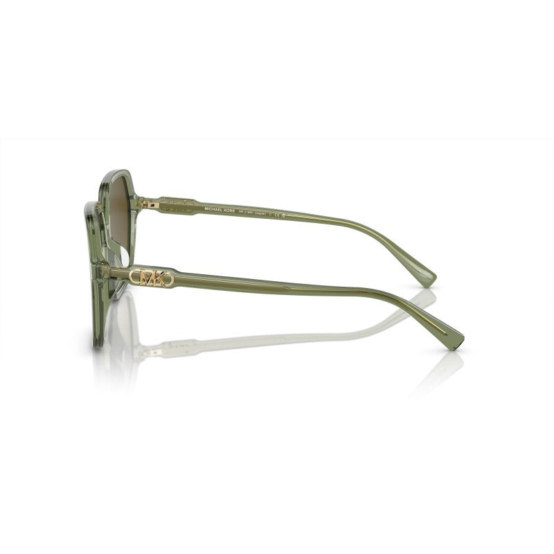 OCCHIALE DA SOLE DONNA | MICHAEL KORS MK 2196U - JASPER 394413 VERDE TRASPARENTE - CALIBRO 58