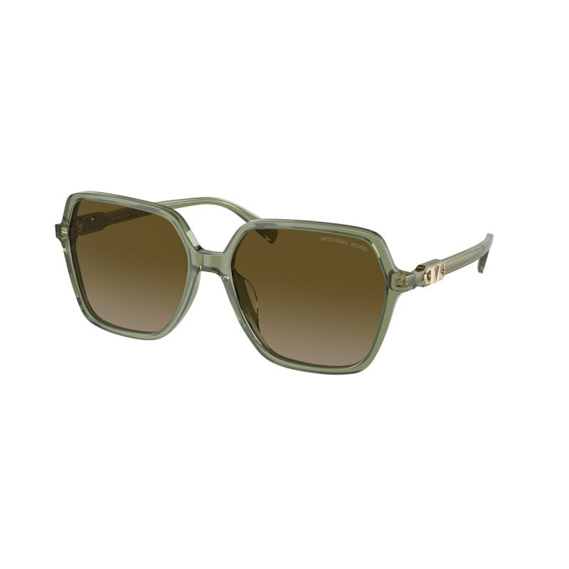 OCCHIALE DA SOLE DONNA | MICHAEL KORS MK 2196U - JASPER 394413 VERDE TRASPARENTE - CALIBRO 58