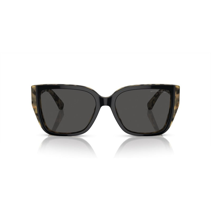 OCCHIALE DA SOLE DONNA | MICHAEL KORS MK 2199 - ACADIA 395087 TARTARUGA BISTRATO NERO/AMBRA - CALIBRO 55