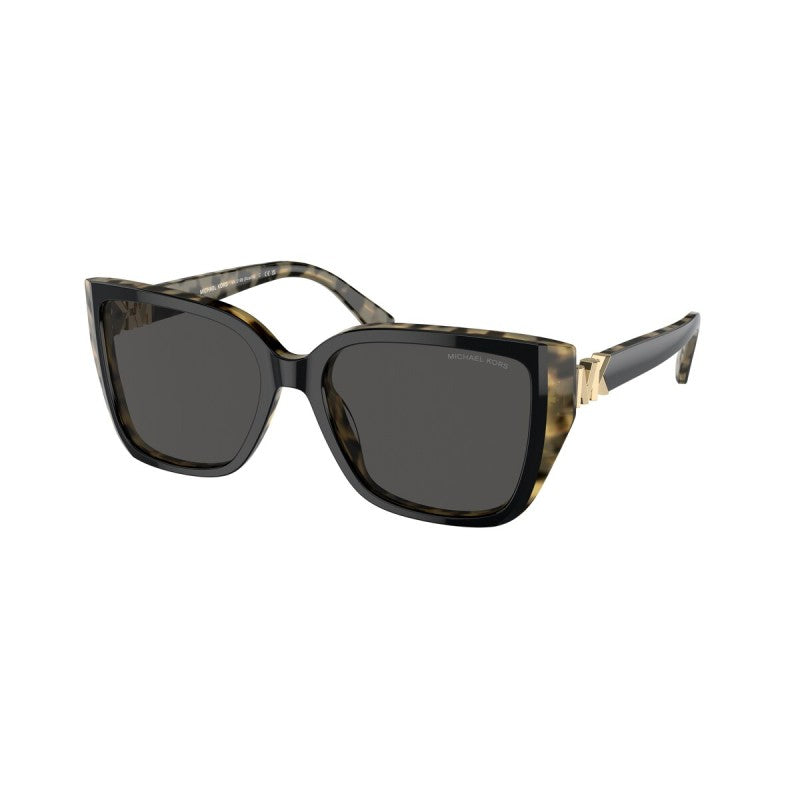 OCCHIALE DA SOLE DONNA | MICHAEL KORS MK 2199 - ACADIA 395087 TARTARUGA BISTRATO NERO/AMBRA - CALIBRO 57