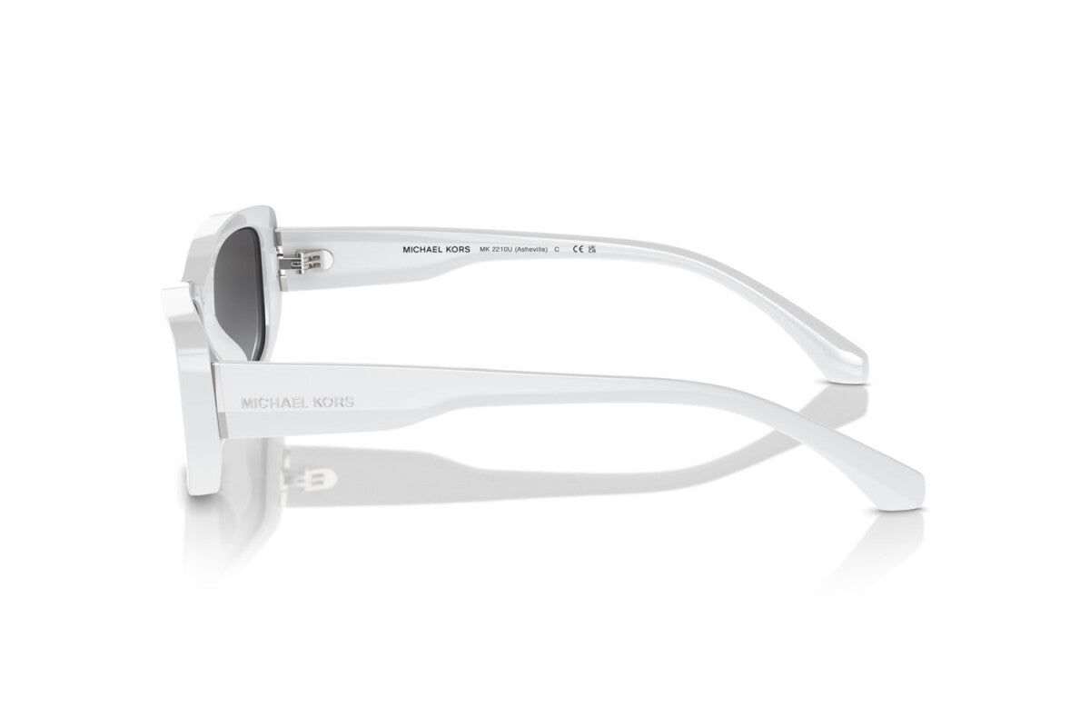 MICHAEL KORS ASHEVILLE - 31008G BIANCO OTTICO | OCCHIALE DA SOLE DONNA - MK 2210U CALIBRO 54