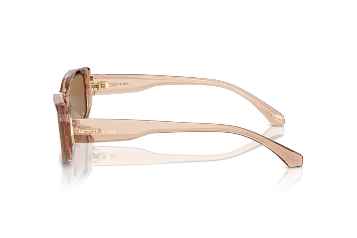 MICHAEL KORS ASHEVILLE - 3999/O MARRONE TRASPARENTE | OCCHIALE DA SOLE DONNA - MK 2210U CALIBRO 54
