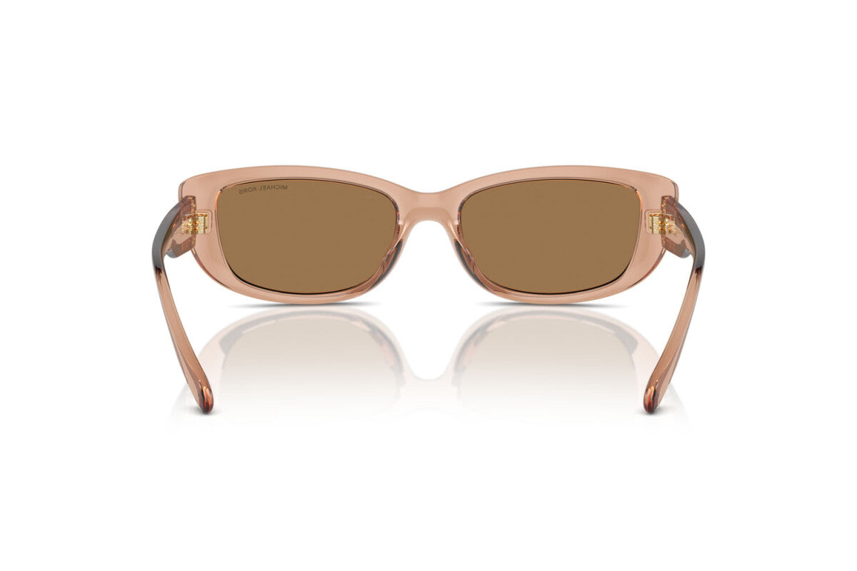 MICHAEL KORS ASHEVILLE - 3999/O MARRONE TRASPARENTE | OCCHIALE DA SOLE DONNA - MK 2210U CALIBRO 54