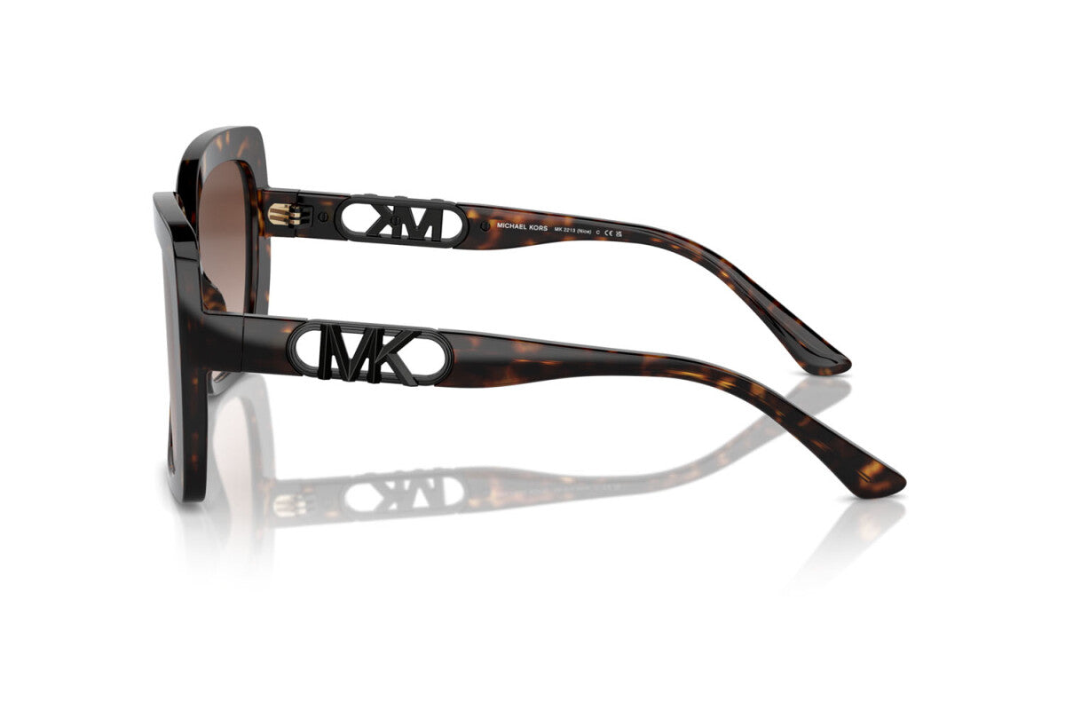 MICHAEL KORS NICE - 300613 TARTARUGA SCURA | OCCHIALE DA SOLE DONNA - MK 2213 CALIBRO 57