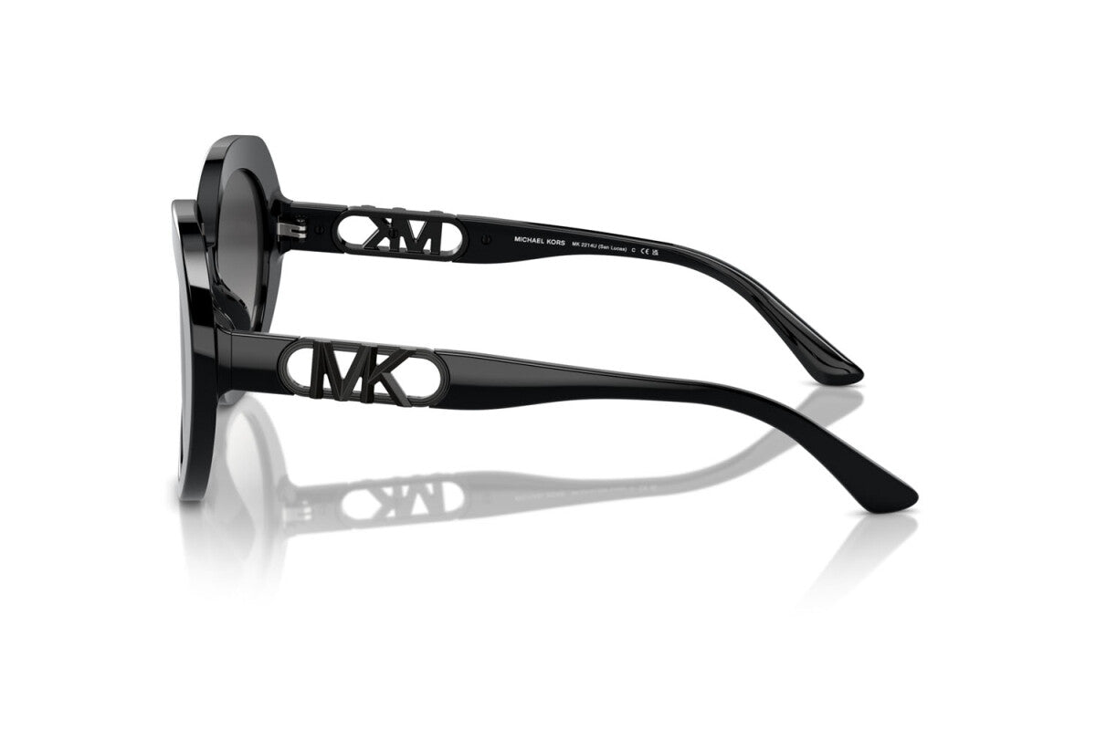 MICHAEL KORS SAN LUCAS - 30058G NERO | OCCHIALE DA SOLE DONNA - MK 2214U CALIBRO 56