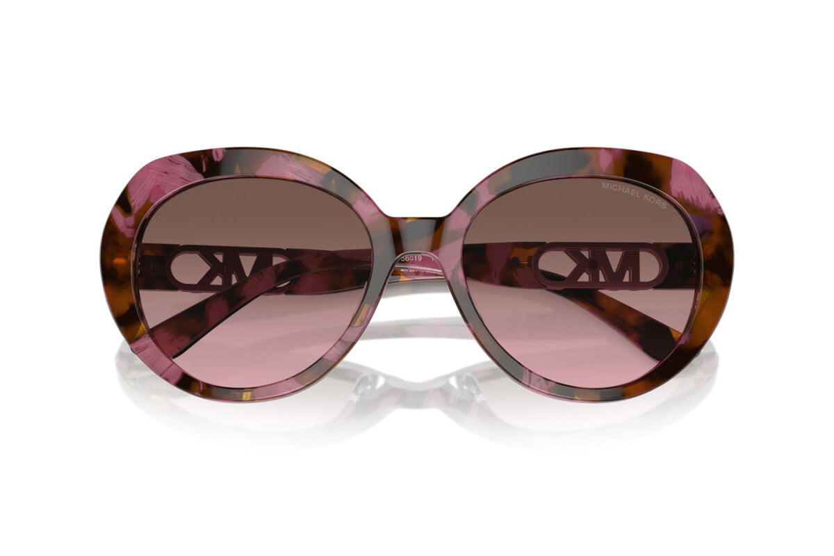MICHAEL KORS SAN LUCAS - 39989T TARTARUGA GRAFICA PRUGNA | OCCHIALE DA SOLE DONNA - MK 2214U CALIBRO 56