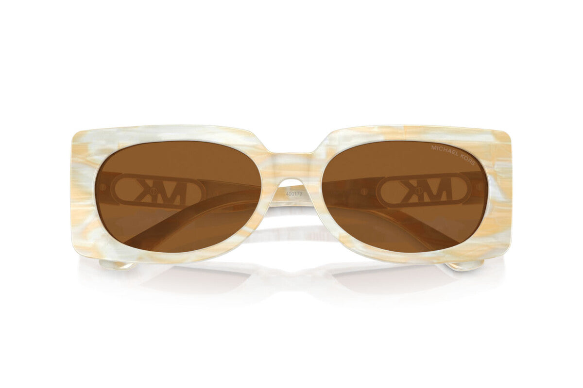 MICHAEL KORS BORDEAUX - 400173 CORNO D'AVORIO | OCCHIALE DA SOLE DONNA - MK 2215 CALIBRO 56