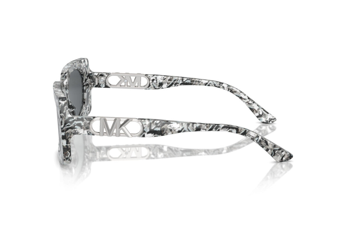 MICHAEL KORS BORDEAUX - 400287 BIANCO OTTICO/TARTARUGA NERO | OCCHIALE DA SOLE DONNA - MK 2215 CALIBRO 56