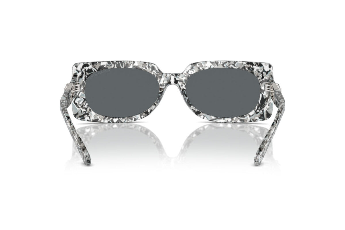 MICHAEL KORS BORDEAUX - 400287 BIANCO OTTICO/TARTARUGA NERO | OCCHIALE DA SOLE DONNA - MK 2215 CALIBRO 56