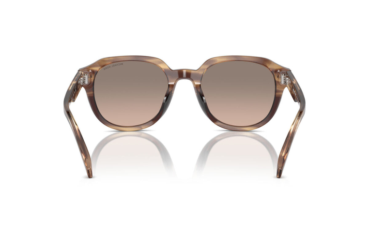 MICHAEL KORS EGER - 39776I CORNO MARRONE | OCCHIALE DA SOLE UOMO - MK 2216U CALIBRO 52