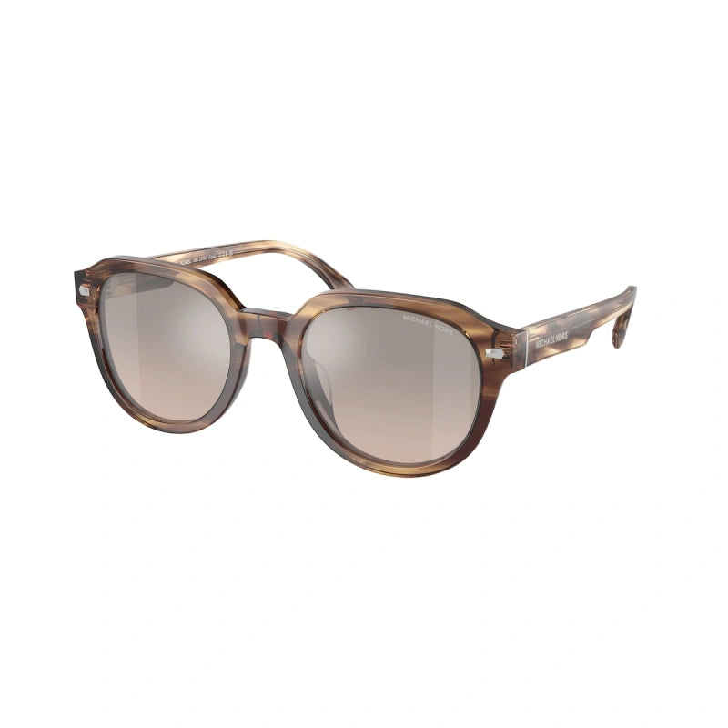 MICHAEL KORS EGER - 39776I CORNO MARRONE | OCCHIALE DA SOLE UOMO - MK 2216U CALIBRO 52