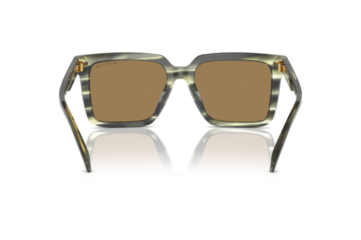 MICHAEL KORS ABRUZZO - 39787I CORNO D'ULIVO | OCCHIALE DA SOLE UOMO - MK 2217U CALIBRO 55