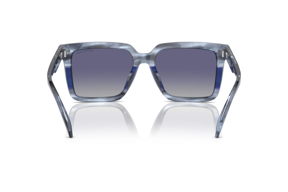 MICHAEL KORS ABRUZZO - 39796I CORNO BLU | OCCHIALE DA SOLE UOMO - MK 2217U CALIBRO 55