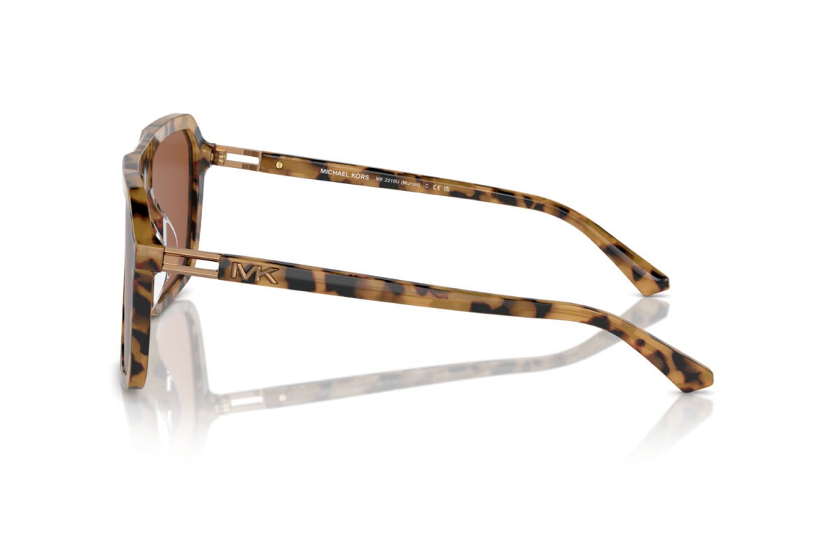 MICHAEL KORS MURREN - 393073 TARTARUGA D'EPOCA | OCCHIALE DA SOLE UOMO - MK 2218U CALIBRO 58