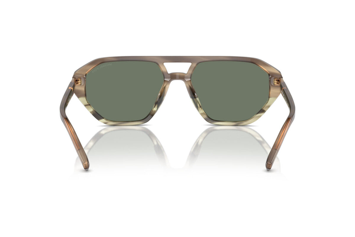 MICHAEL KORS ZURICH - 39633H TARTARUGA OLIVASTRA | OCCHIALE DA SOLE UOMO - MK 2219U CALIBRO 57