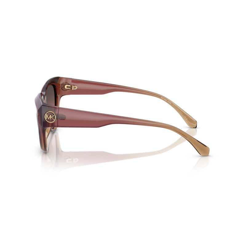 OCCHIALE DA SOLE DONNA | MICHAEL KORS MK 2241U - BOCA RATON 325611 ROSA ANTICO MARRONE CHIARO - CALIBRO 55