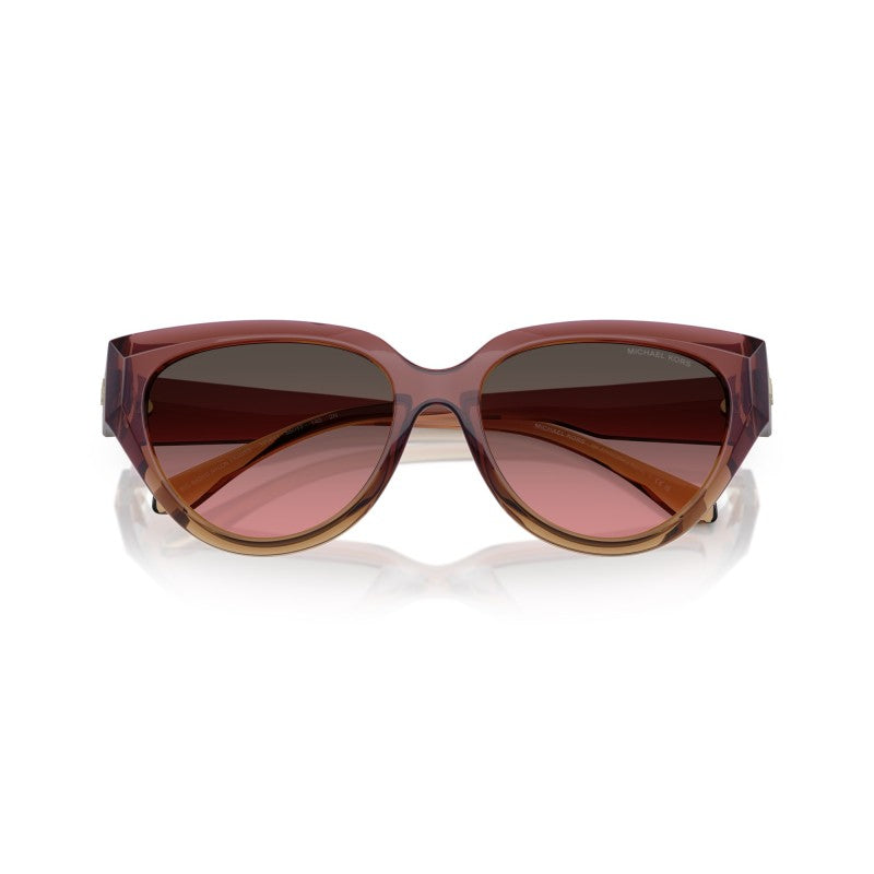 OCCHIALE DA SOLE DONNA | MICHAEL KORS MK 2241U - BOCA RATON 325611 ROSA ANTICO MARRONE CHIARO - CALIBRO 55