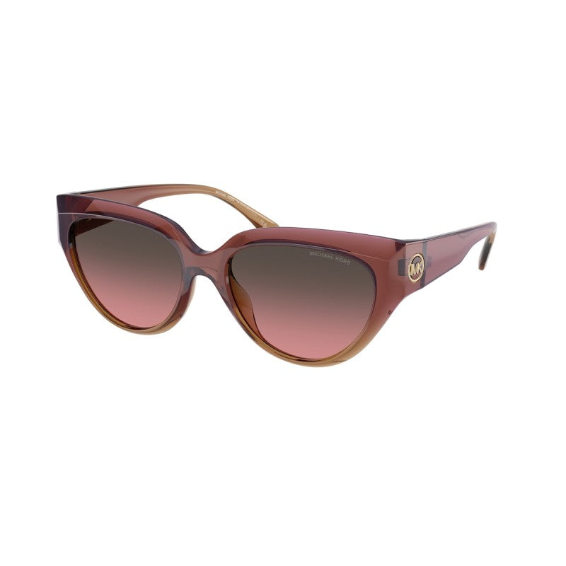 OCCHIALE DA SOLE DONNA | MICHAEL KORS MK 2241U - BOCA RATON 325611 ROSA ANTICO MARRONE CHIARO - CALIBRO 55