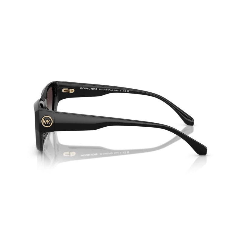 OCCHIALE DA SOLE DONNA | MICHAEL KORS MK 2242D - PEARL RIVER 30058G NERO - CALIBRO 56