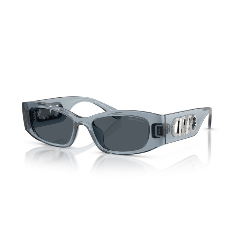 OCCHIALE DA SOLE DONNA | MICHAEL KORS MK 2243U - RHODES 401487 DENIM TRASPARENTE - CALIBRO 52