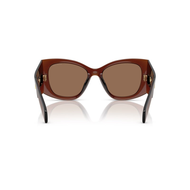 OCCHIALE DA SOLE DONNA | MICHAEL KORS MK 2244U - COSTA BLANCA 402173 MARRONE TRASPARENTE - CALIBRO 53