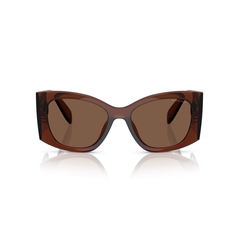 OCCHIALE DA SOLE DONNA | MICHAEL KORS MK 2244U - COSTA BLANCA 402173 MARRONE TRASPARENTE - CALIBRO 53