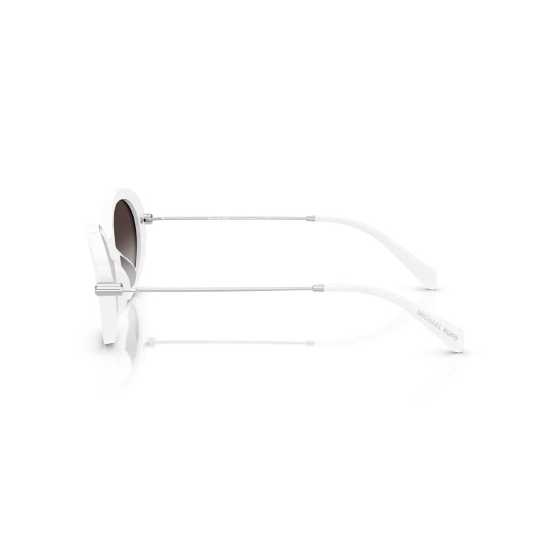 OCCHIALE DA SOLE DONNA | MICHAEL KORS MK 2245U - ROCKAWAY 31008G BIANCO OTTICO - CALIBRO 53