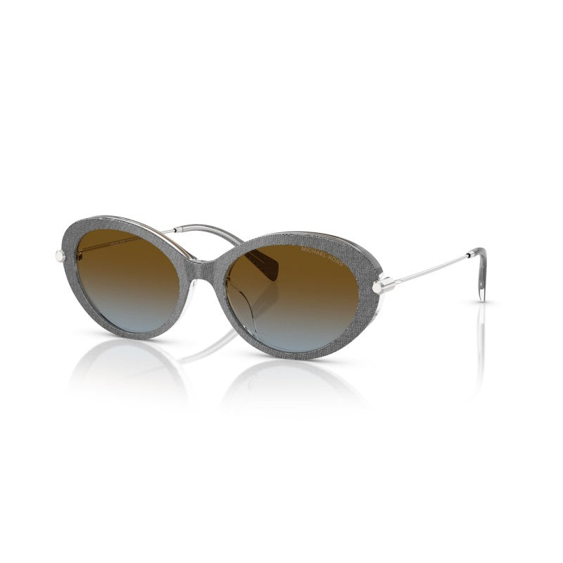 OCCHIALE DA SOLE DONNA | MICHAEL KORS MK 2245U - ROCKAWAY 400913 DENIM GRIGIO - CALIBRO 53