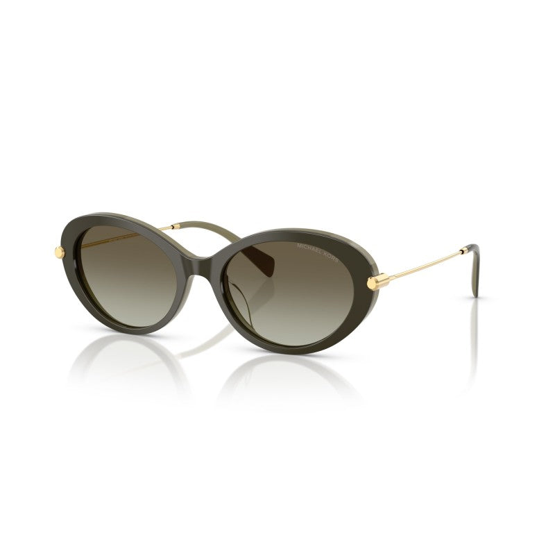 OCCHIALE DA SOLE DONNA | MICHAEL KORS MK 2245U - ROCKAWAY 40193M FUMO DI OLIVA - CALIBRO 53