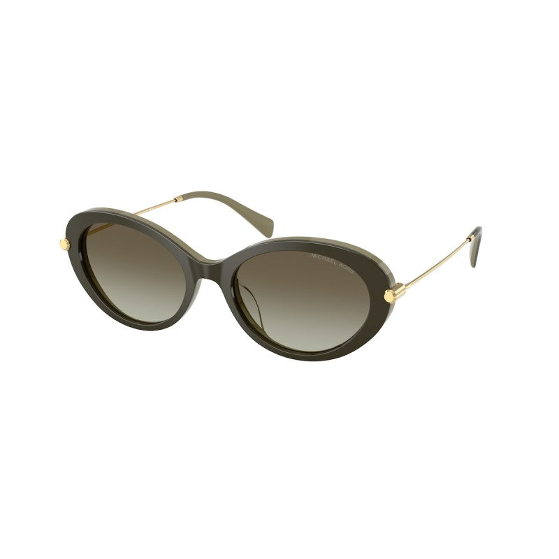 OCCHIALE DA SOLE DONNA | MICHAEL KORS MK 2245U - ROCKAWAY 40193M FUMO DI OLIVA - CALIBRO 53