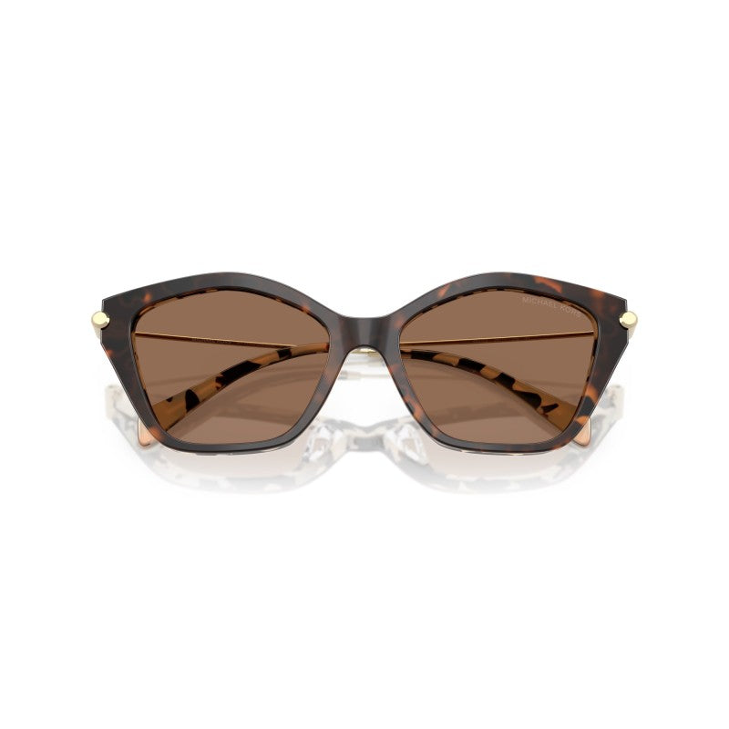 OCCHIALE DA SOLE DONNA | MICHAEL KORS MK 2246U - CATSKILLS 395173 TARTARUGA SCURA/CREMA - CALIBRO 52