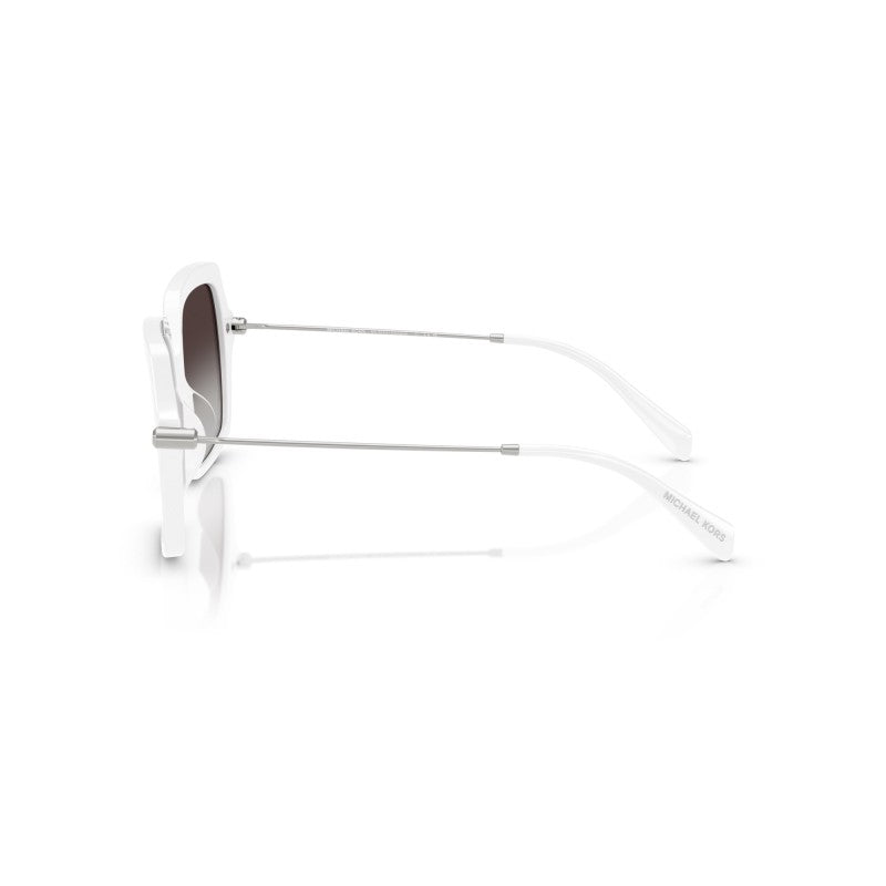 OCCHIALE DA SOLE DONNA | MICHAEL KORS MK 2247U - QUOGUE 31008G BIANCO OTTICO - CALIBRO 57