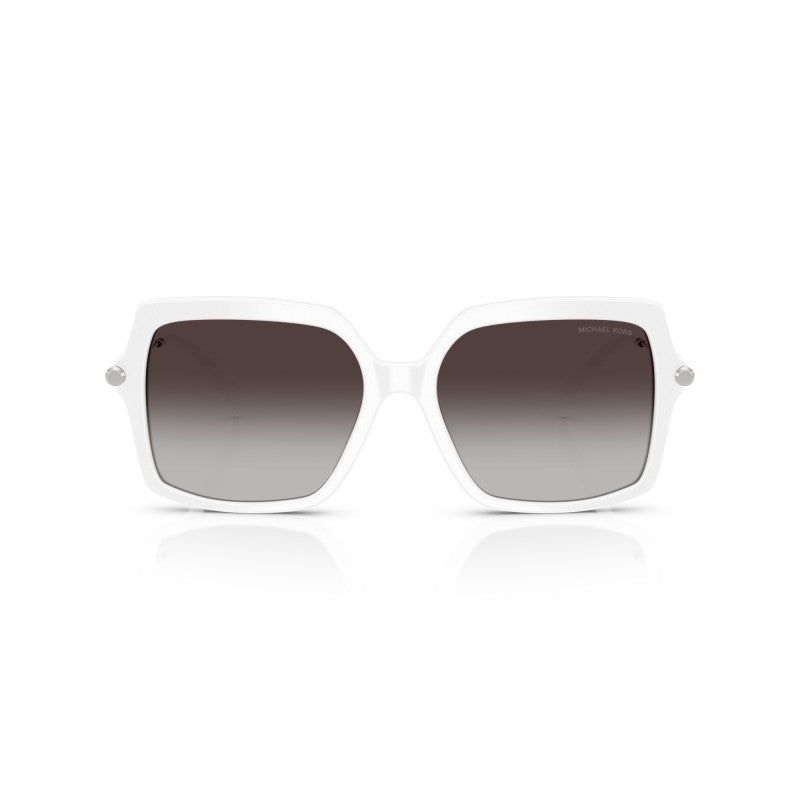 OCCHIALE DA SOLE DONNA | MICHAEL KORS MK 2247U - QUOGUE 31008G BIANCO OTTICO - CALIBRO 57