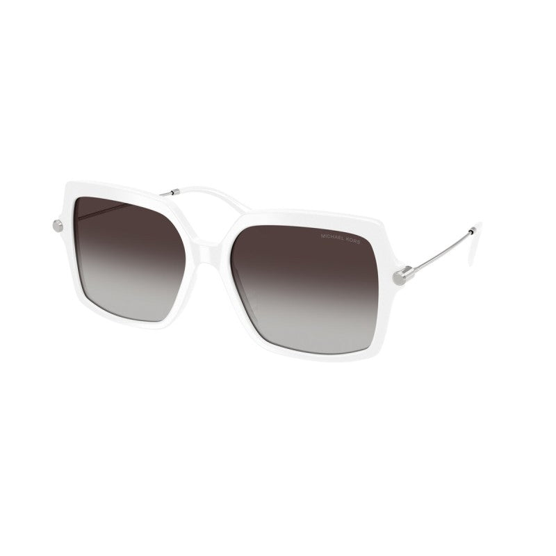 OCCHIALE DA SOLE DONNA | MICHAEL KORS MK 2247U - QUOGUE 31008G BIANCO OTTICO - CALIBRO 57