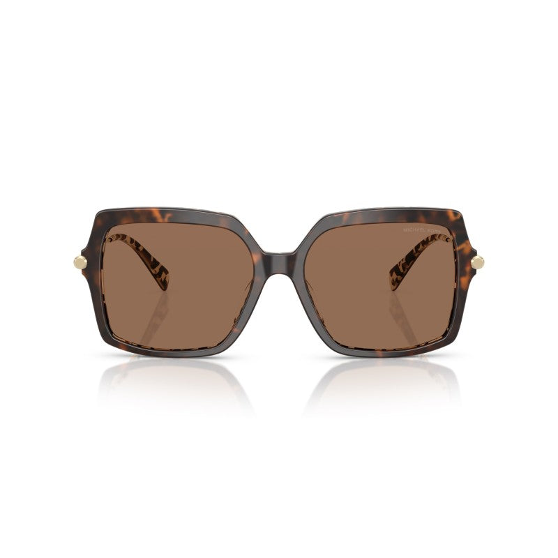 OCCHIALE DA SOLE DONNA | MICHAEL KORS MK 2247U - QUOGUE 395173 TARTARUGA SCURA/CREMA - CALIBRO 57