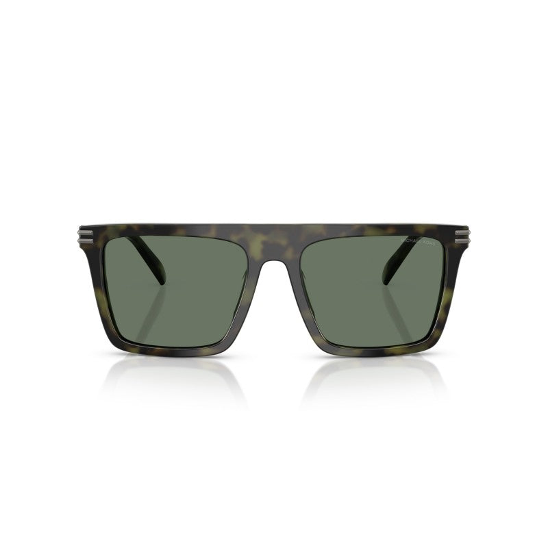 OCCHIALE DA SOLE UOMO | MICHAEL KORS MK 2249U - EDGEWATER 37053H TARTARUGA OLIVASTRA - CALIBRO 55