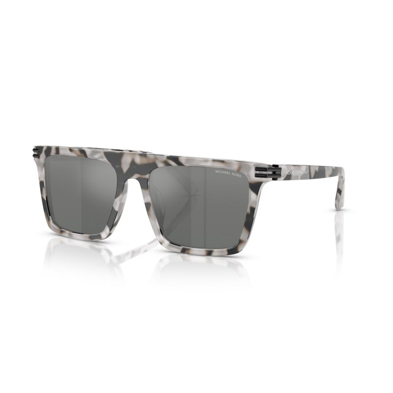 OCCHIALE DA SOLE UOMO | MICHAEL KORS MK 2249U - EDGEWATER 402488 TARTARUGA GRIGIA - CALIBRO 55
