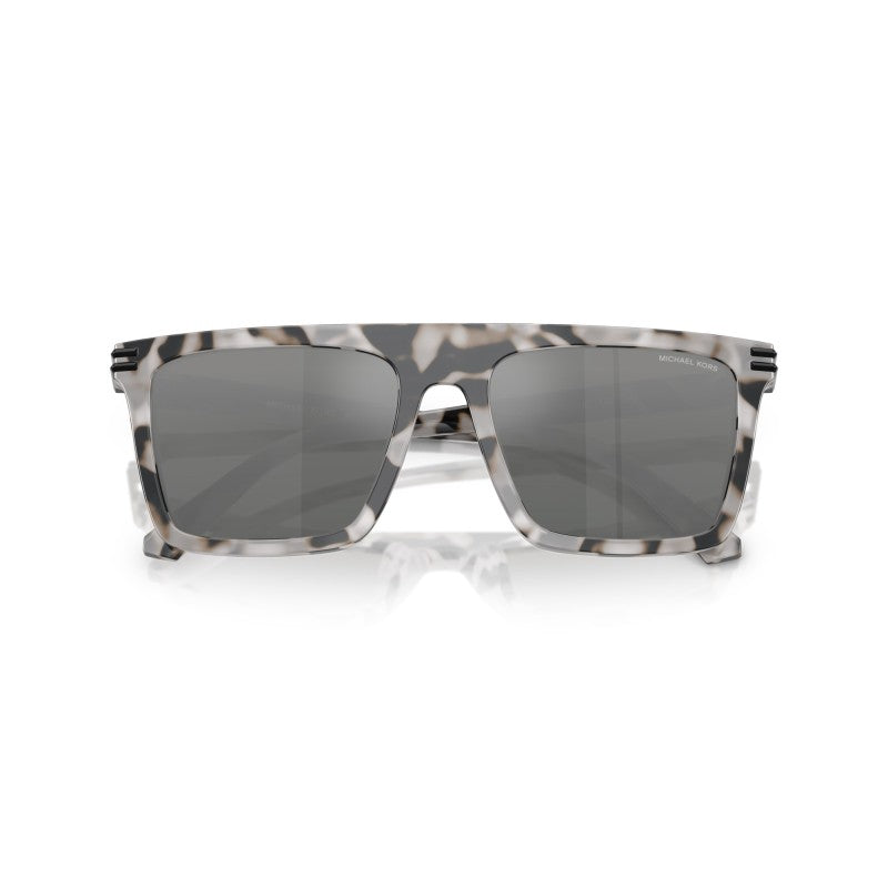 OCCHIALE DA SOLE UOMO | MICHAEL KORS MK 2249U - EDGEWATER 402488 TARTARUGA GRIGIA - CALIBRO 55
