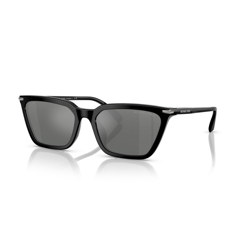OCCHIALE DA SOLE UOMO | MICHAEL KORS MK 2250U - EVERGLADES 300588 NERO - CALIBRO 58