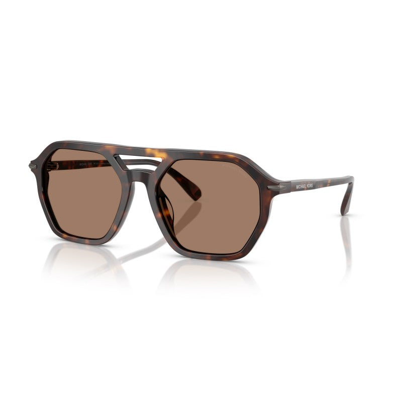 OCCHIALE DA SOLE UOMO | MICHAEL KORS MK 2251U - JACKSON HOLE 300673 TARTARUGA SCURA - CALIBRO 57