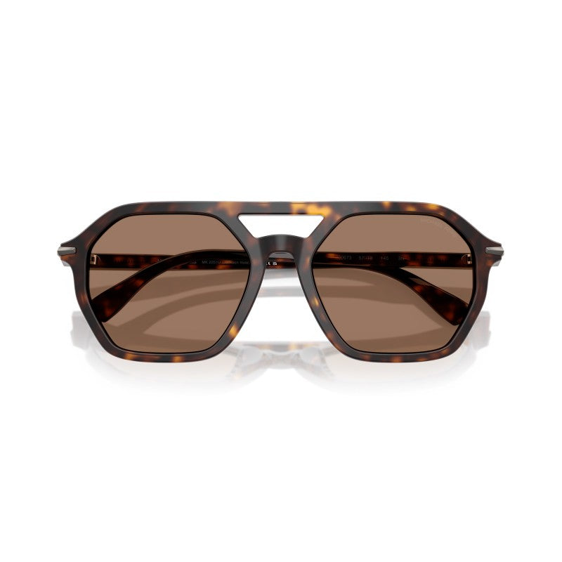 OCCHIALE DA SOLE UOMO | MICHAEL KORS MK 2251U - JACKSON HOLE 300673 TARTARUGA SCURA - CALIBRO 57
