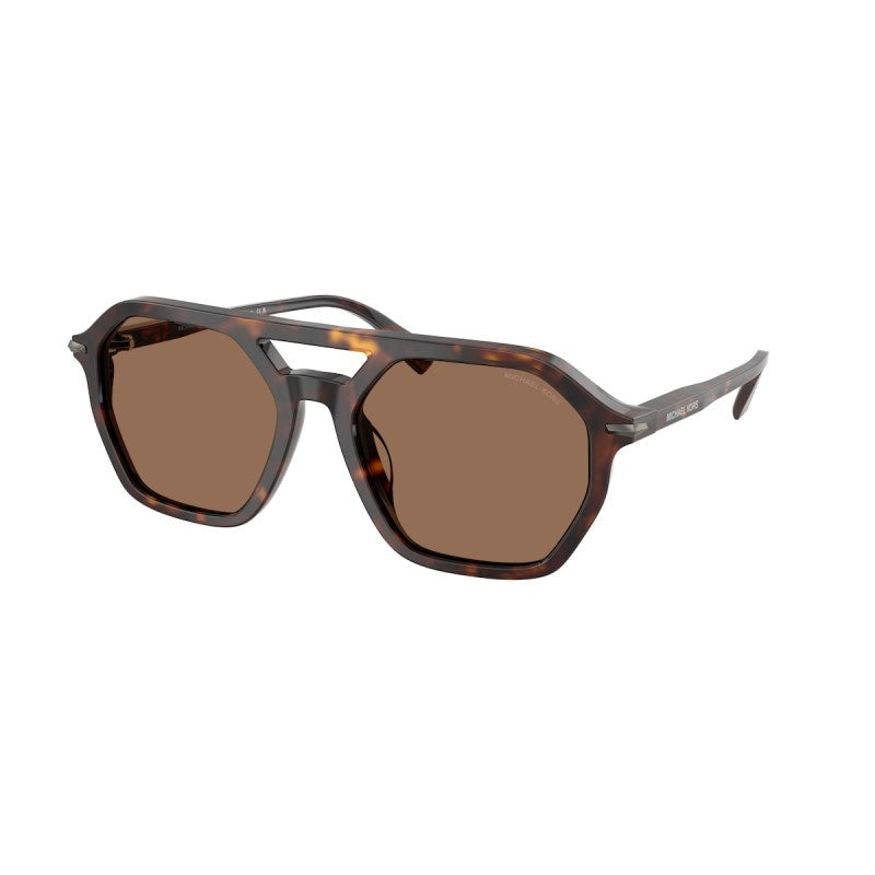 OCCHIALE DA SOLE UOMO | MICHAEL KORS MK 2251U - JACKSON HOLE 300673 TARTARUGA SCURA - CALIBRO 57