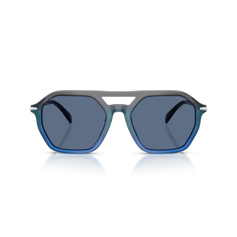 OCCHIALE DA SOLE UOMO | MICHAEL KORS MK 2251U - JACKSON HOLE 401180 GRADIENTE GRIGIO - CALIBRO 57