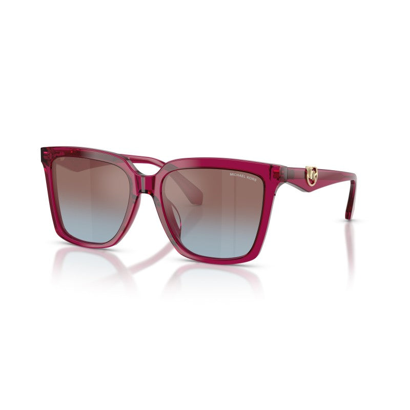 OCCHIALE DA SOLE DONNA | MICHAEL KORS MK 2256U - MENAGGIO 4032H7 PRUGNA TRASPARENTE - CALIBRO 55